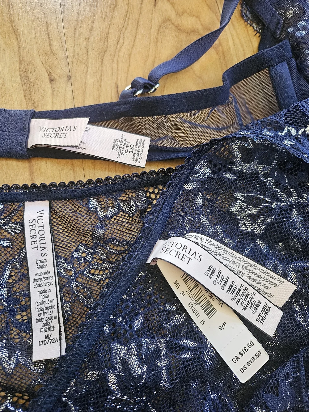 VS Blue Shimmer Matching Set